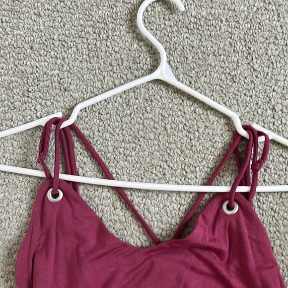 A line mauve dress from Garage in S - Picture 3 of 4